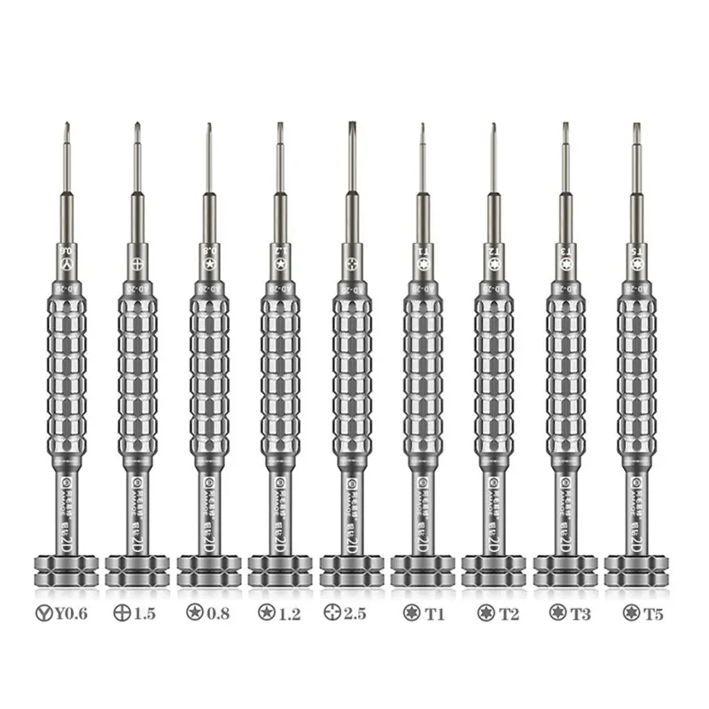 

AMAOE 2D Прецизионная отвертка из легированной стали инструмент для открытия Отвертка Phillips Torx отвертка для разборки IPhone Samsung ручной инструмент