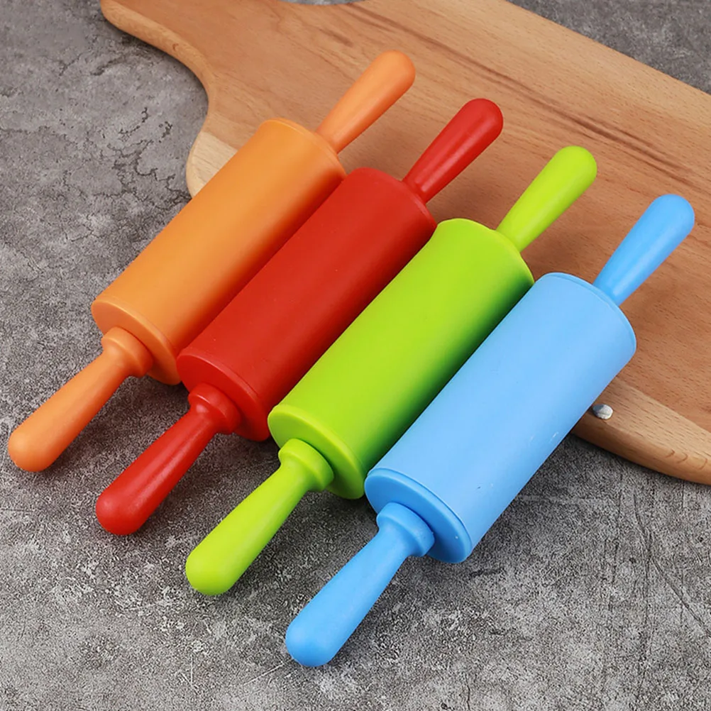 

2pcs Pin Silicone Plastic Clay Tools Tools for DIY Cake Shop Bakery Kitchen House Gifts Desert Making