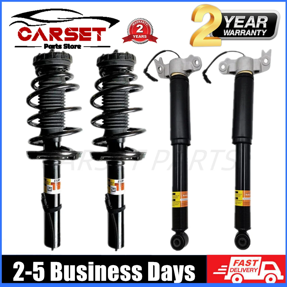 

4PCS Electric Front Rear Shock Absorber Assembly for 2014-2020 Cadillac CTS 2014-2020 23247462 84230453 23220530