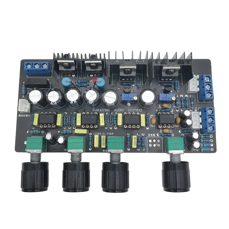 Upgraded Version NE5532 Class A Stabilized Tone Board High School Bass Adjustment HIFI Fever Power Amplifier Preamplifier Board