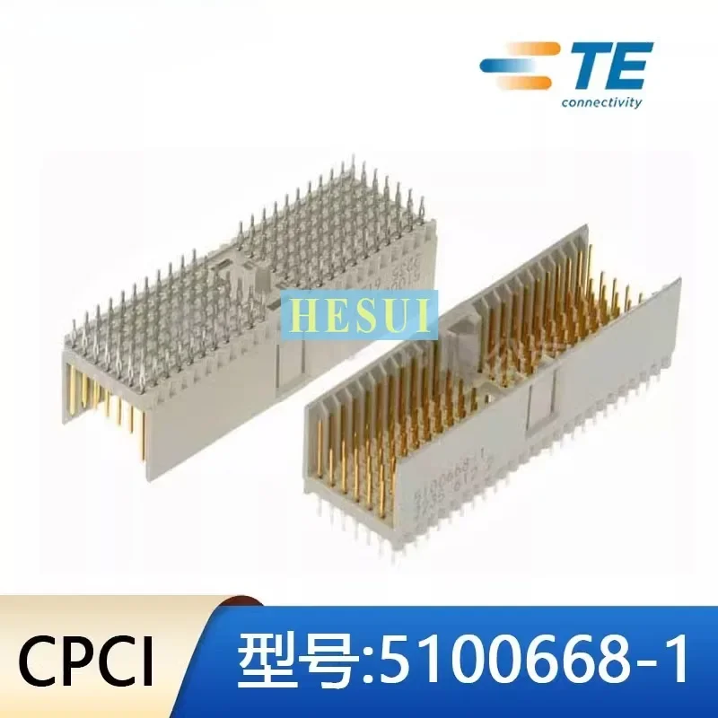

TE Tyco CPCI Connector 5100668-1 Pitch 2.0 Straight pin 110pin Male head Type A with shielding 5*22P