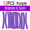 12pcs Purple 3mm