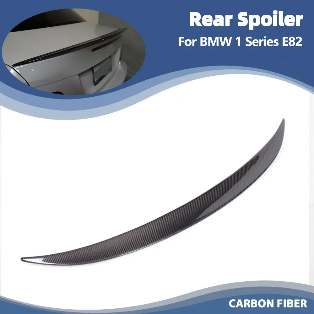 

Задний спойлер для BMW 1 серии E82 Coupe 2007-2013, спойлер на крышку багажника, карбоновое волокно