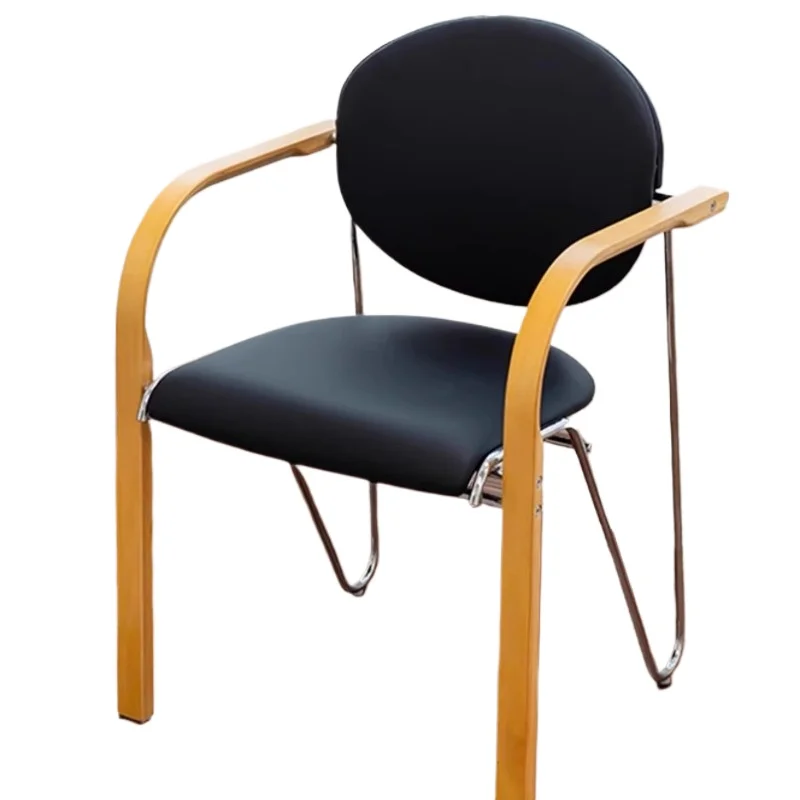 

Nordic simple modern medieval dining designer coffee chair home restaurant armrest back retro leisure chair