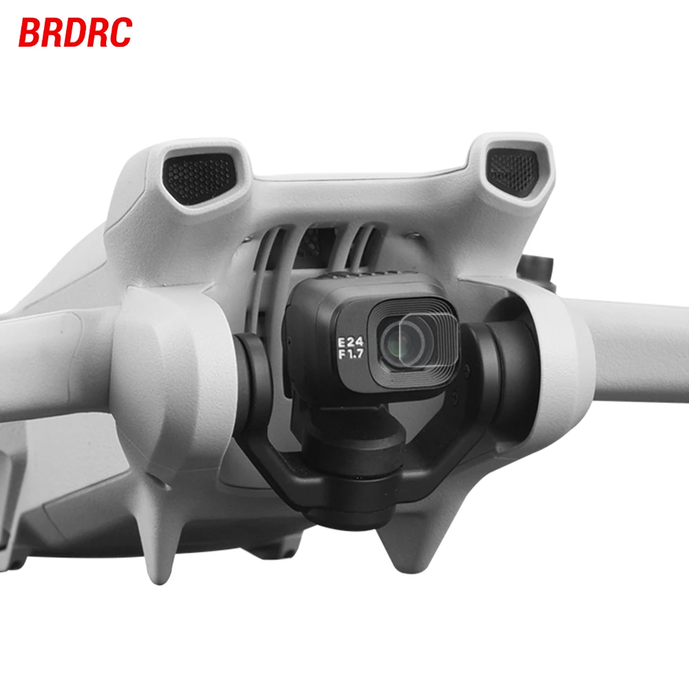 BRDRC Lens HD Protective Film For Mini 3 Drone Camera Anti-scratch Anti-Bump Tempered Glass Film for DJI Mini 3 Pro Accessories