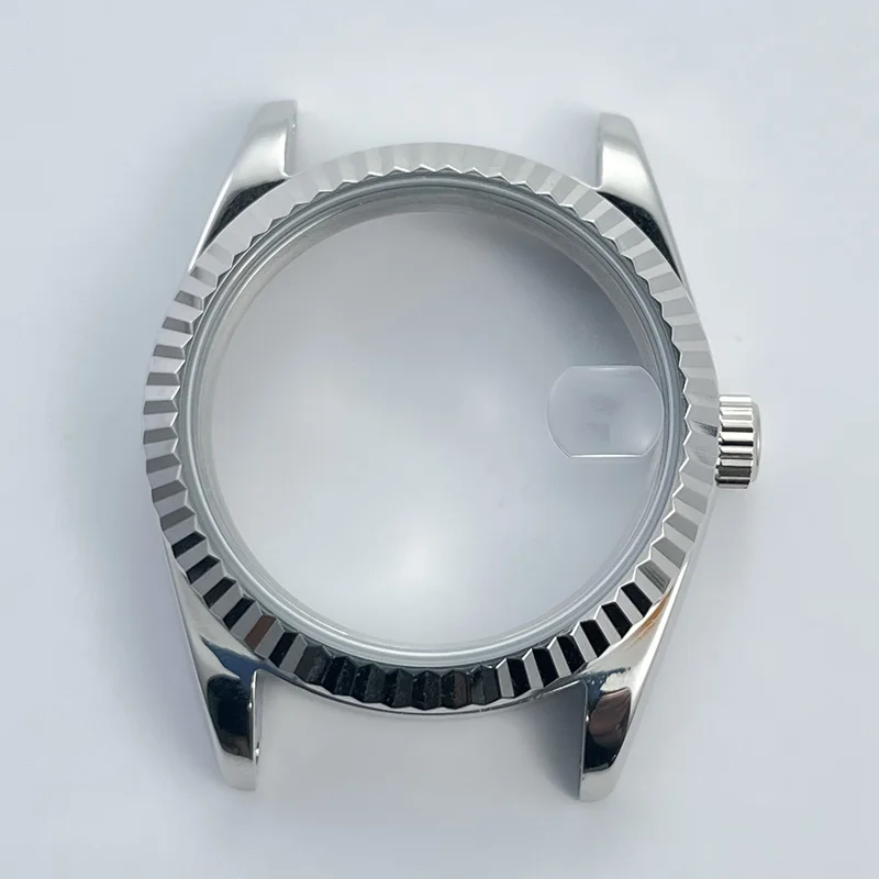 

36 мм 40 мм Серебро Черное Золото Розовое Золото NH34 NH35 NH36 NH38 NH39 NH70 NH72 Корпус Для Часов Топ Водонепроницаемый Сапфир Crysta