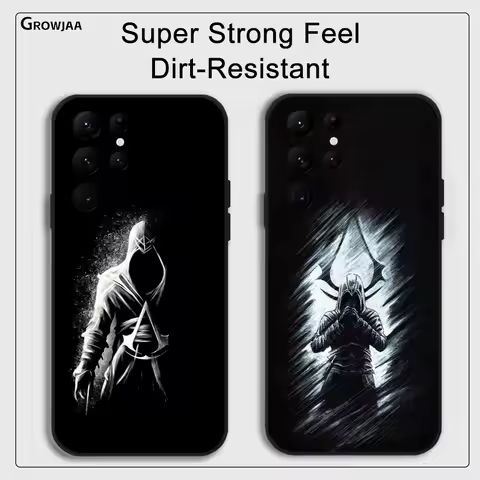 A-Assassins Game Creeds Phone Case For Samsung Galaxy S25 S24 S22 S23 Ultra S21 S20 Plus 5G Protective Silicone Funda