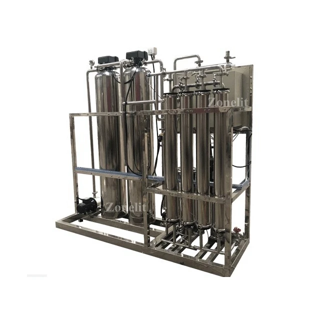 Système industriel de purification de machine de traitement d'eau d'usine 2000 Lph de traitement de système d'eau de RO