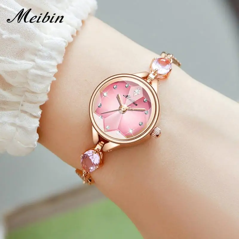 

Relogio Feminino Rhinestone Watches Women Luxury Wrist Watches Women's Ladies Casual Dress Clock Montre Femme Saat Hodinky 2024