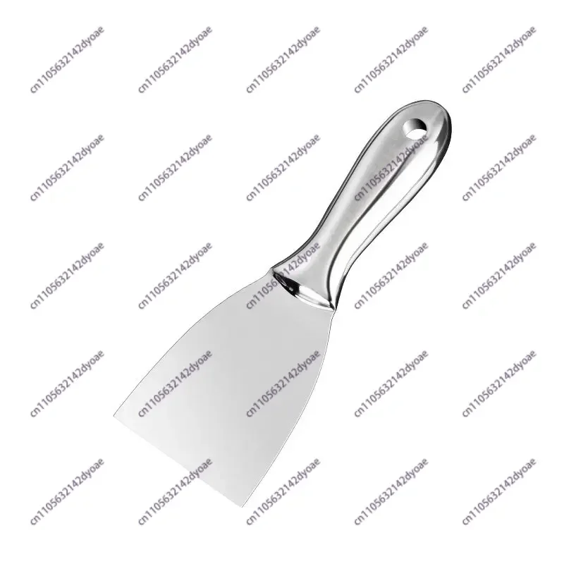Stainless Steel Putty Knife One Piece Premium Polished Scraper Wall for Drywall Finishing and Scraping Paint
