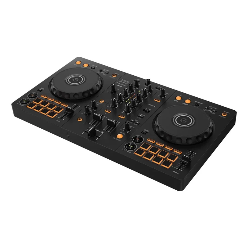 DJ Pioneer DDJ-FLX4 Beginner DJ Digital Controller for Live Streaming and Bar DJing