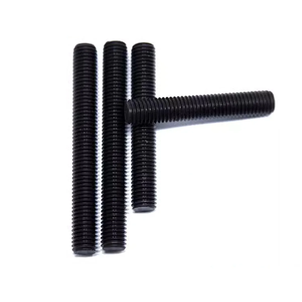 Alta resistência Full Thread Stud, preto, 35CrMoA, M10M12M14