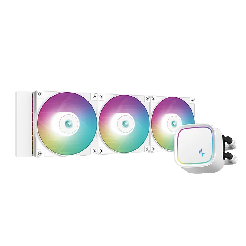 

2025 hot sale DEEPCOOL LE720 White 360 CPU Water Cooling Radiator ARGB Computer AM5 Fan 1700 ARGB LED Heatsink Processor PC 4Pin