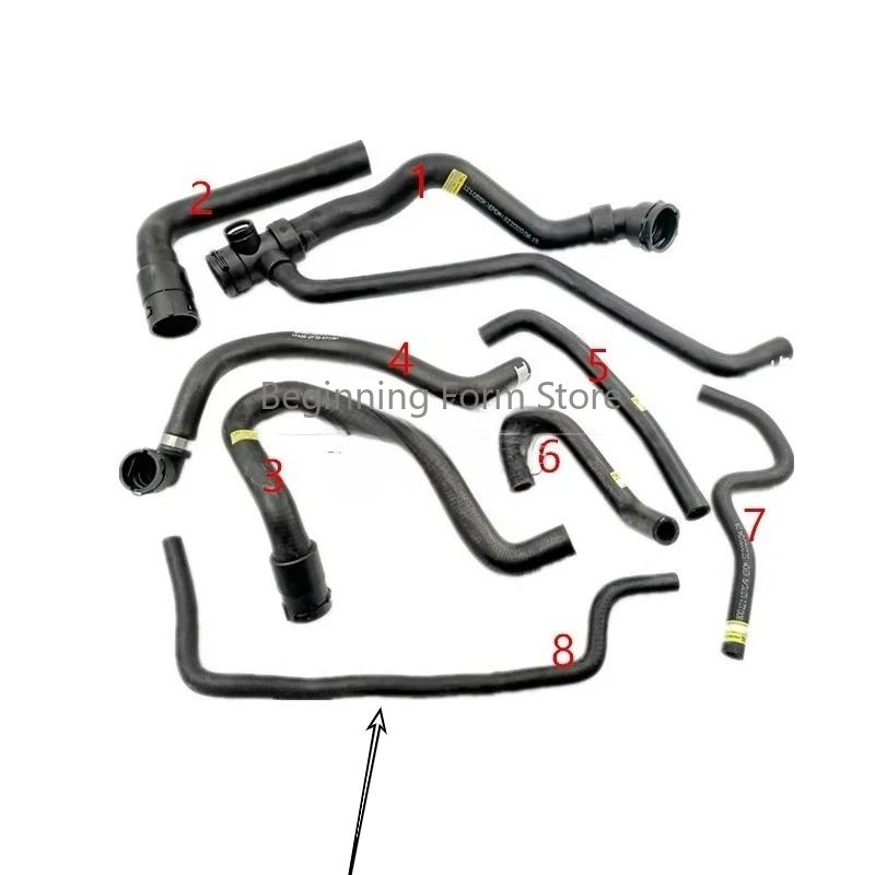 Passend für die alten Audi C5A6B4B6B7 Passat B5 Lingyu neue Feldmotor-Warmluft-Wassertank-Wasserleitung für das ganze Auto