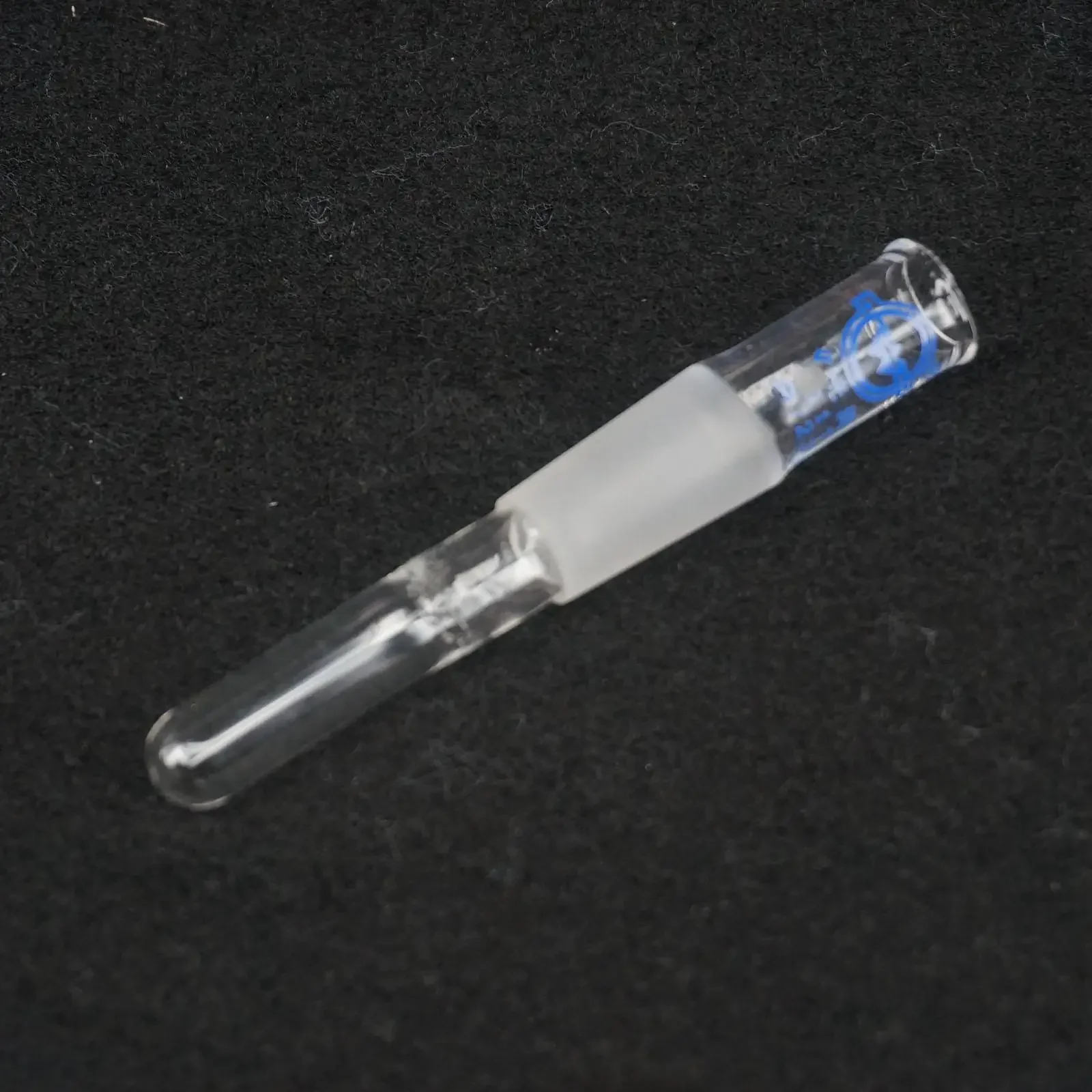 Ground Mouth 14/23 Joint Borosilicate Glass Thermometer Adapter Lower Tube Length 40mm Lab