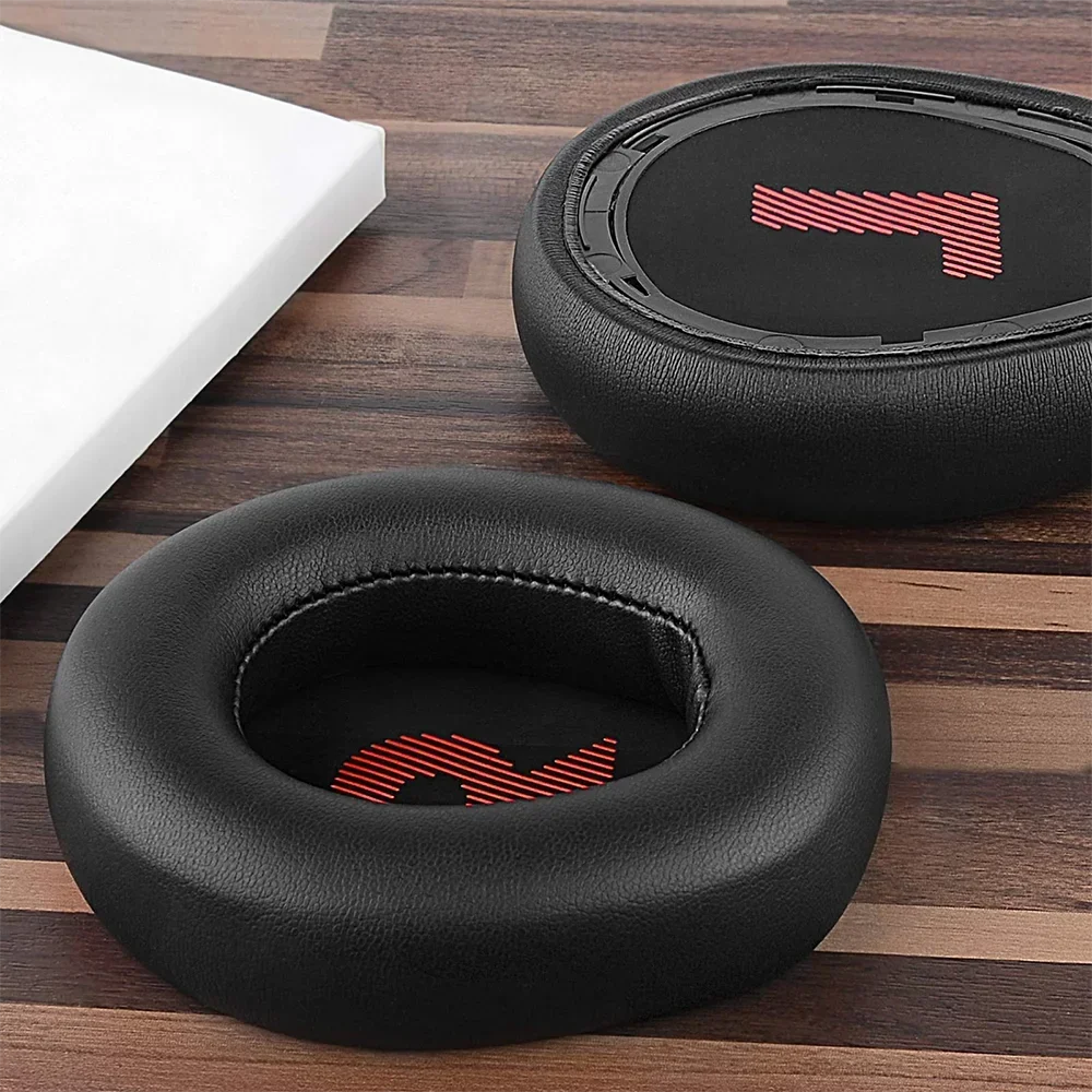 MOUDUNG استبدال عالية الجودة البروتين الجلود بطانة للأذن ل JBL الكم 800 Q800 سماعات لاسلكية وسائد الأذن وسادات الأذن
