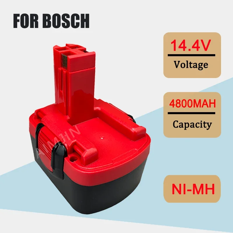 

4800mAh 14.4V Rechargeable Battery for Bosch for D70745 2607335273 BAT038 BAT140 BAT040 BAT041 BAT159 Drill Battery