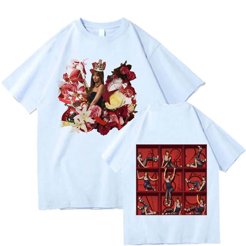 Pinkpantheress تي شيرت PinkPantheress يتوهم ذلك الألبوم الجديد الجرافيك الطباعة التي شيرت هدية لمحبي للجنسين قصيرة الأكمام القطن المحملة