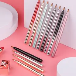 Fashion Lip Brush Makeup Tools Portable Eyeline Brushes Retractable Lipstick Brush With Protect Cap Cosmetic Beauty Tool