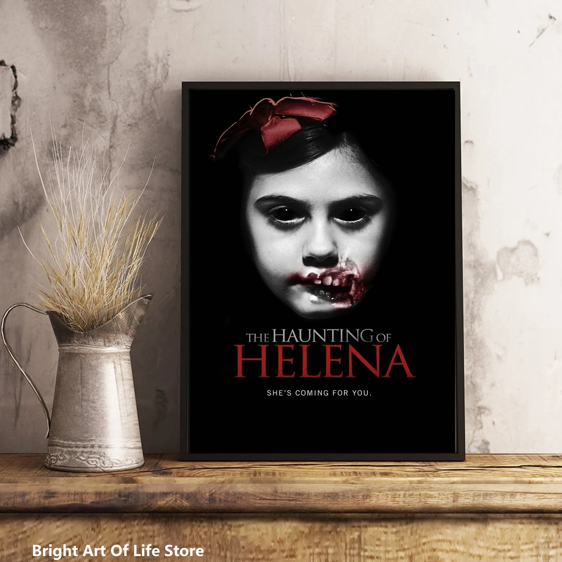 

The Haunting of Helena (2013) Movie Poster Star Actor Art Cover Canvas Print Decorative Painting (No Frame)