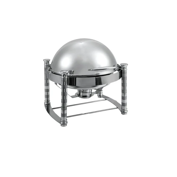 

KS201 round all-steel perspective buffet stove, full clamshell hotel self-service thermal insulation restaurant stove