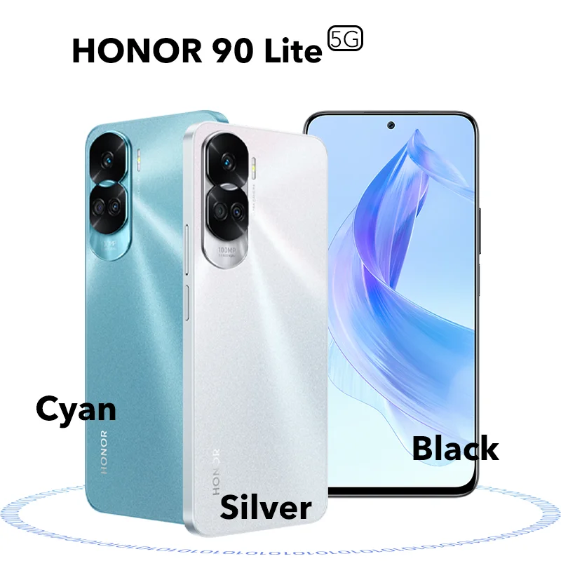 Imagem -06 - Versão Global Honor 90 Lite Mediatek Dimensity 6020 5g 67 Polegadas Display 256gb Rom 100mp Câmera 4500 Mah Bateria