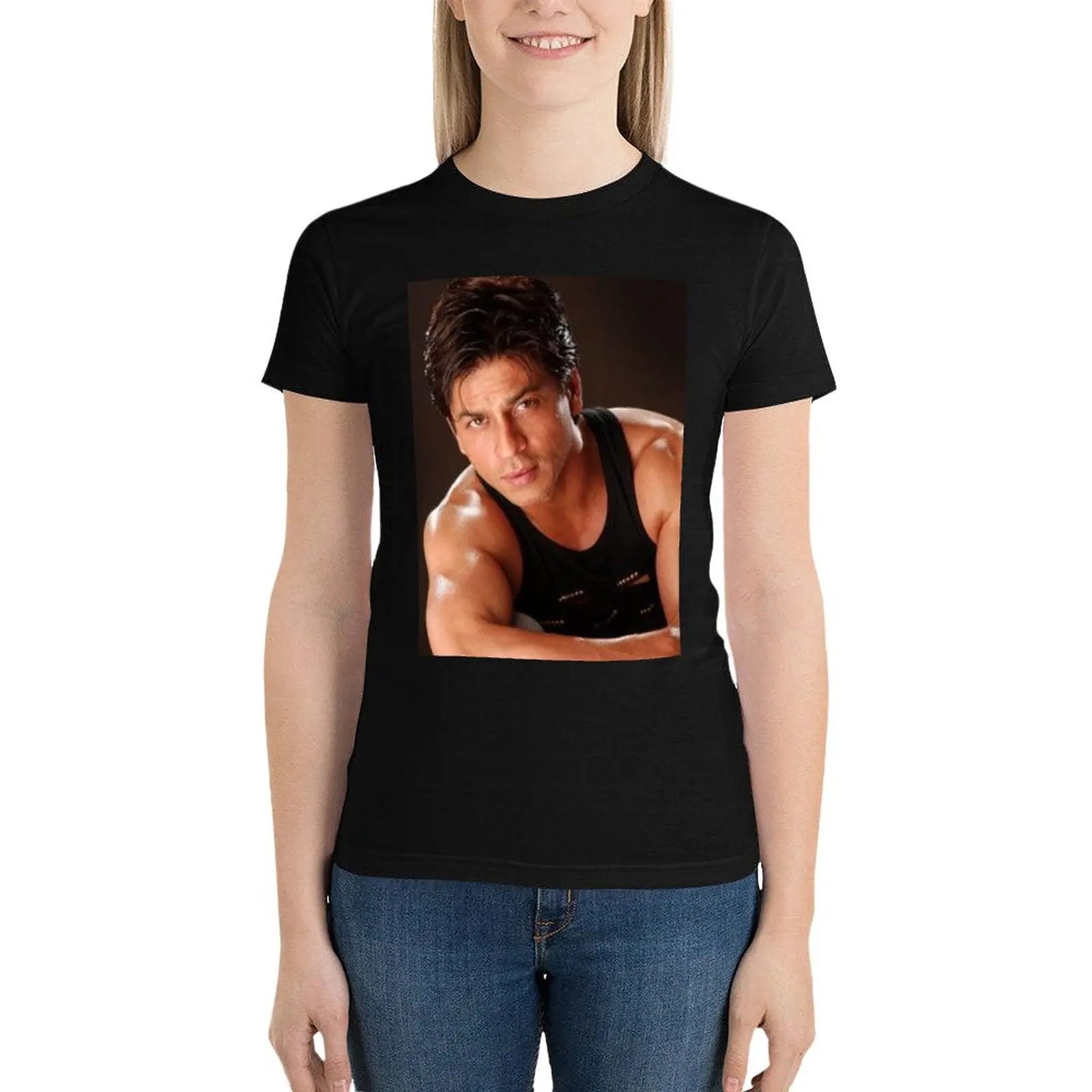 

shahrukh khan T-Shirt shirts graphic tees lady clothes t-shirts for Women pack