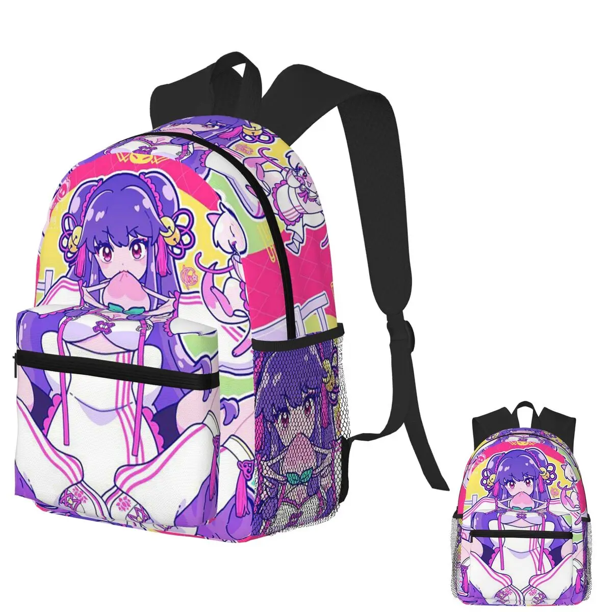 

Аниме Ранма 12, студенческий рюкзак с шампунем, школьная сумка, походный дорожный рюкзак для мужчин и женщин, модная сумка для книг, сумки на плечо