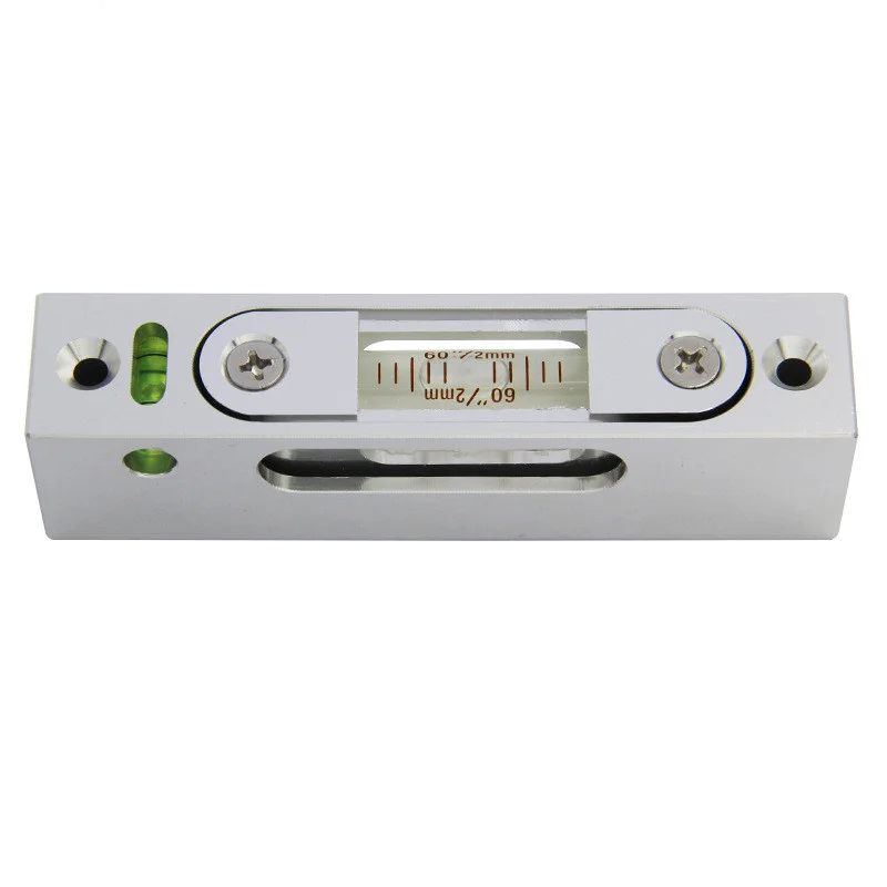 High Precision Magnetic Strip Spirit Level Bubble Three Windows To Observe Horizontal Bubble Frame Level Horizontal Bubble Rule