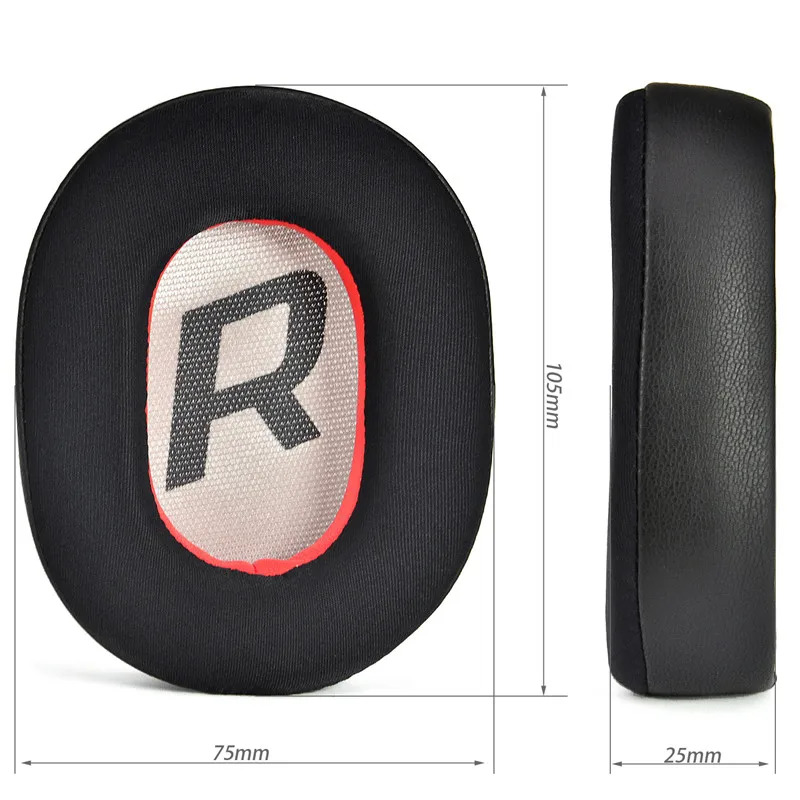 Almohadillas de Gel de hielo para auriculares Plantronics Backbeat pro2 SE 8200UC, almohadillas de repuesto para auriculares, espuma de cuero proteico con hebilla