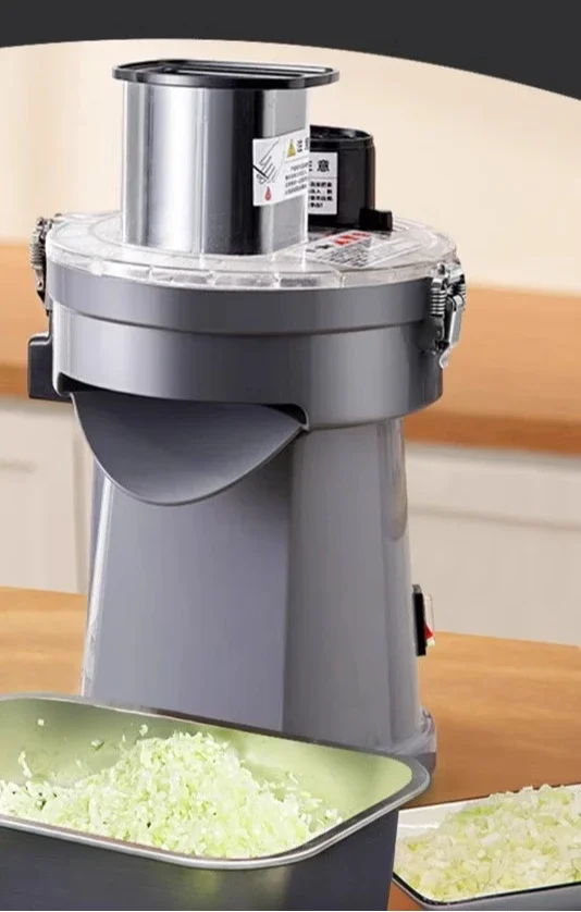 Foaming machine Vegetable shredder Commercial electric granular celery green onion shredding