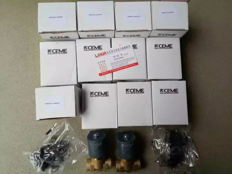 Italy CEME solenoid valve 8324 TYPE 788 230V high temperature solenoid valve