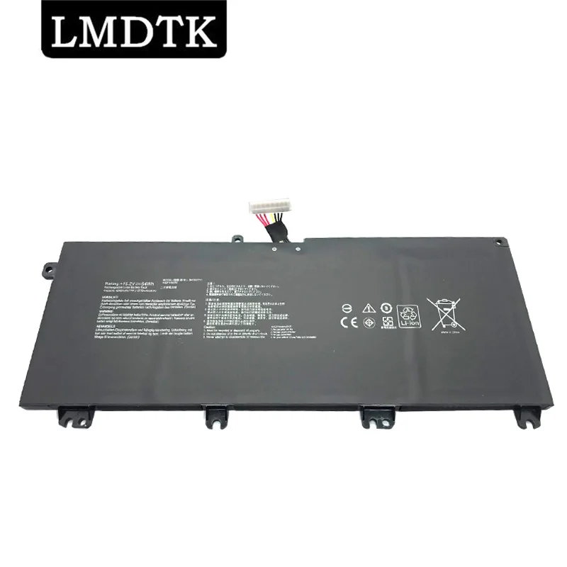 

LMDTK New B41N1711 Laptop Battery For ASUS ZX63 ZX63VD ZX73VM GL703 FX705D FX705 GL503GE GL703VM GL703VD GL703GE 15.2V 64WH