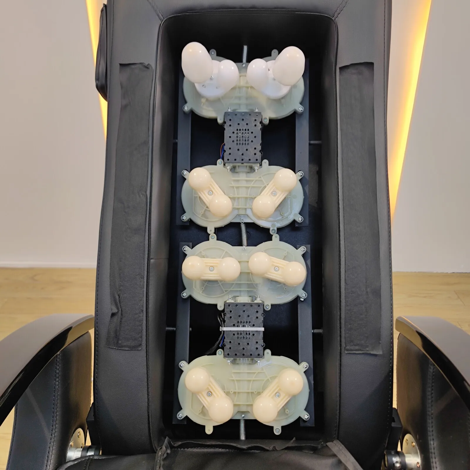 أريكة سبا للقدم مع حوض نقع القدم، كرسي تدليك القدم مع تدليك تلقائي للظهر، أثاث مخصص لمتجر حمام القدم