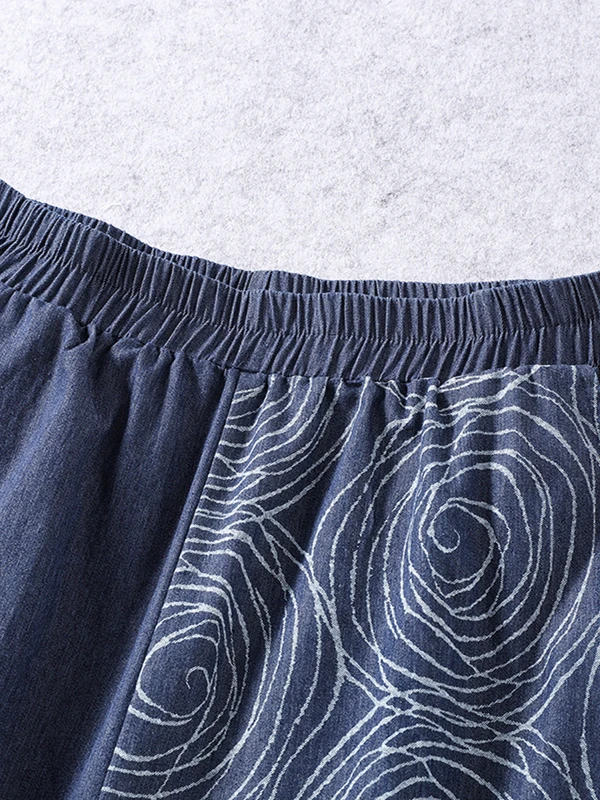 Calças Jeans Fenas de Verão, Largas e Finas, de Cintura Alta, Crimento Curto, em Denim , Ajuste Solto, Estilo Mo...