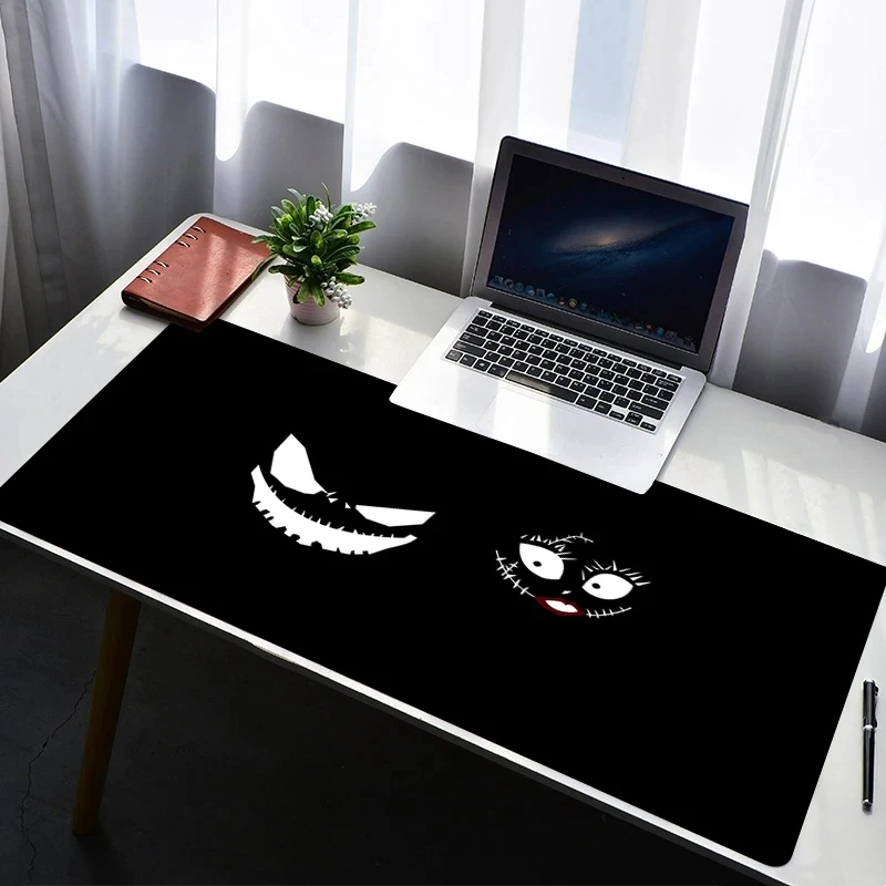 

Mouse Pad Laptop Non Slip Extended Desktop Mouse Mat PC Anime HD Keyboard Pad J-jack S-skellington Gaming Accessories Mousepad
