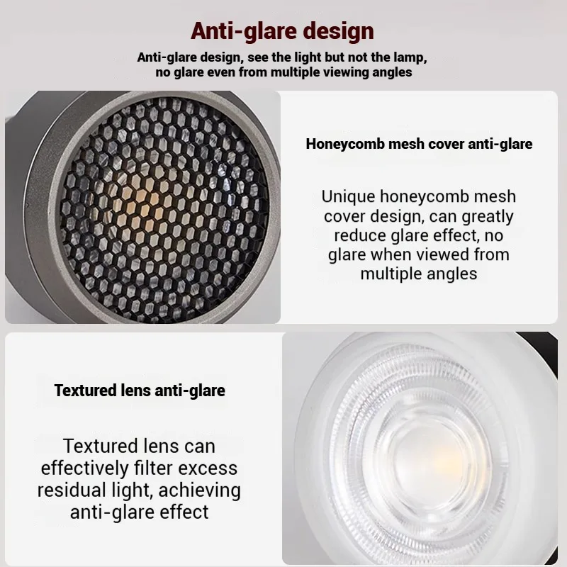 E27 LED Spotlight Bulb 220V Anti Glare COB Side Luminous Decorative Light Bulbs for Restaurant Lighting Comfortable Warm Light
