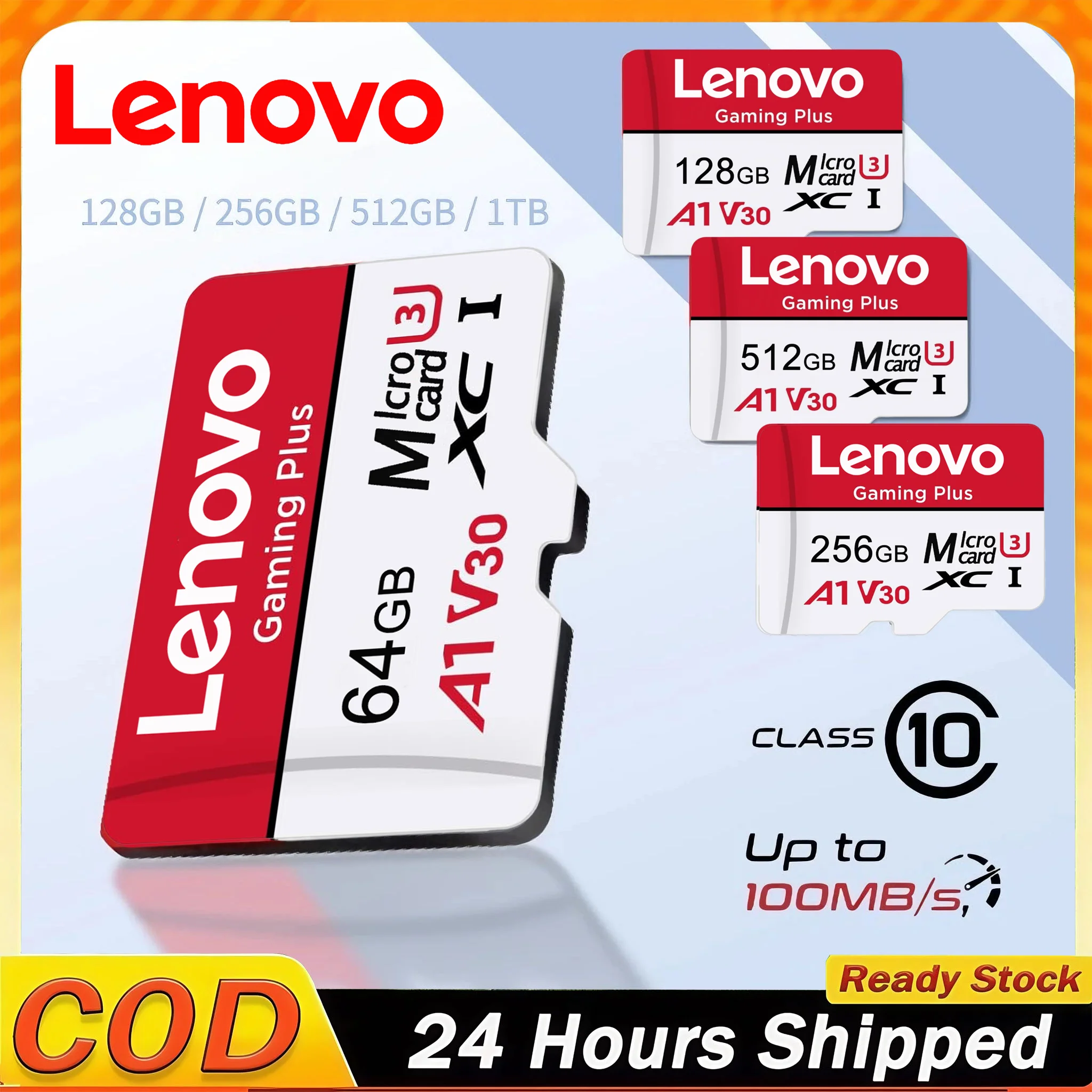 

Lenovo SD Card 1TB Extreme Pro Micro SD Card High Speed Memory Card 128GB U3 V60 4K Full HD TF Flash Cards For Nintendo Switch