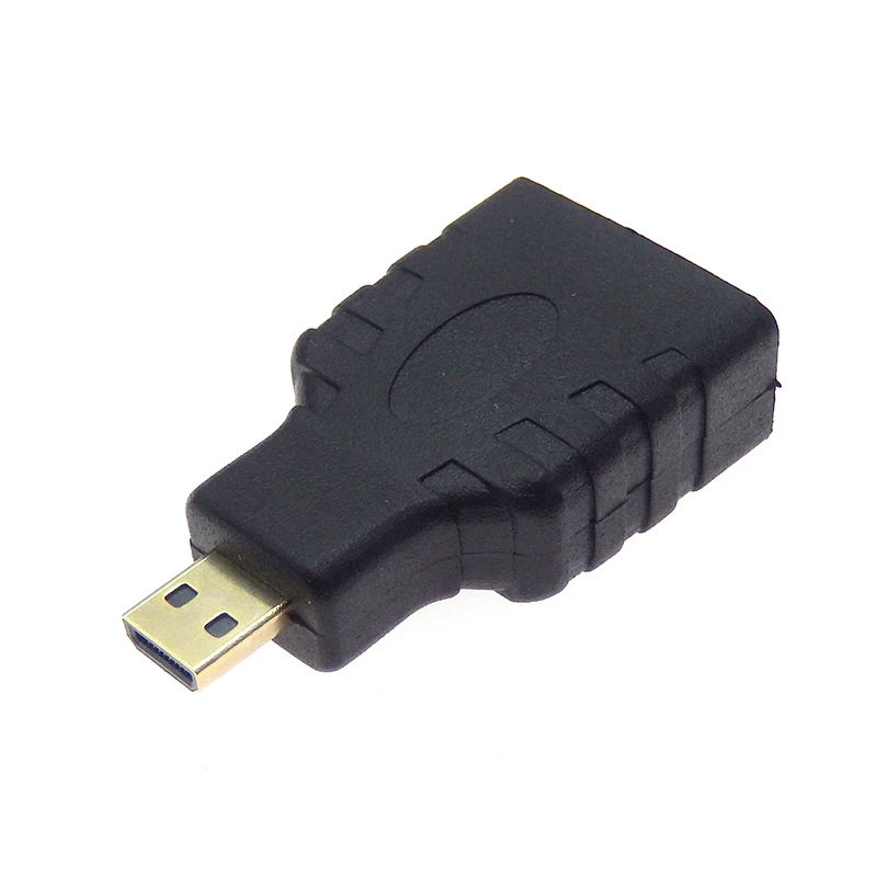 Micro HDMI Male To HDMI Female Converter Gold Plated Adapter Adapter For For PS3 HDTV HDMI Cable Extension Connector