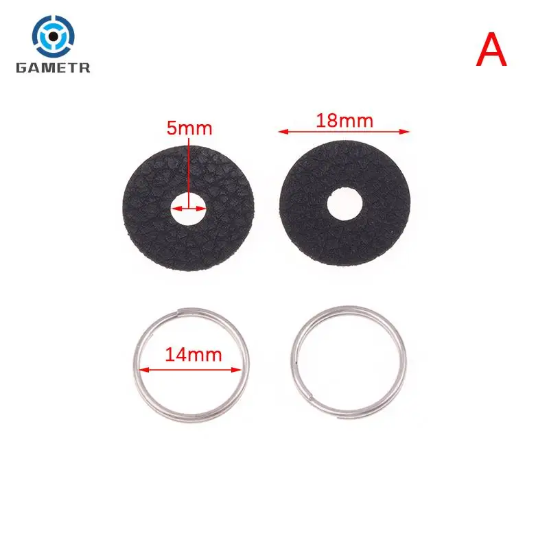 1 Pasang penutup pelindung kulit baru tali kamera lingkaran Split Ring Hook untuk Fujifilm Canon Nikon Olympus Pentax DSLR Camer