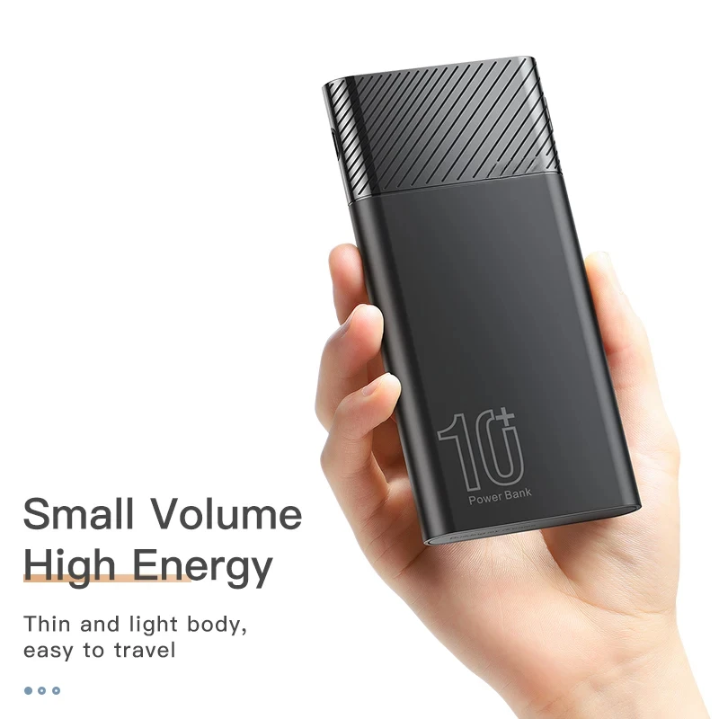 For IPhone 16 15 Xiaomi Samsung 10000mAh Power Bank Portable Charger QC PD 3.0 PowerBank Fast Charging External Battery