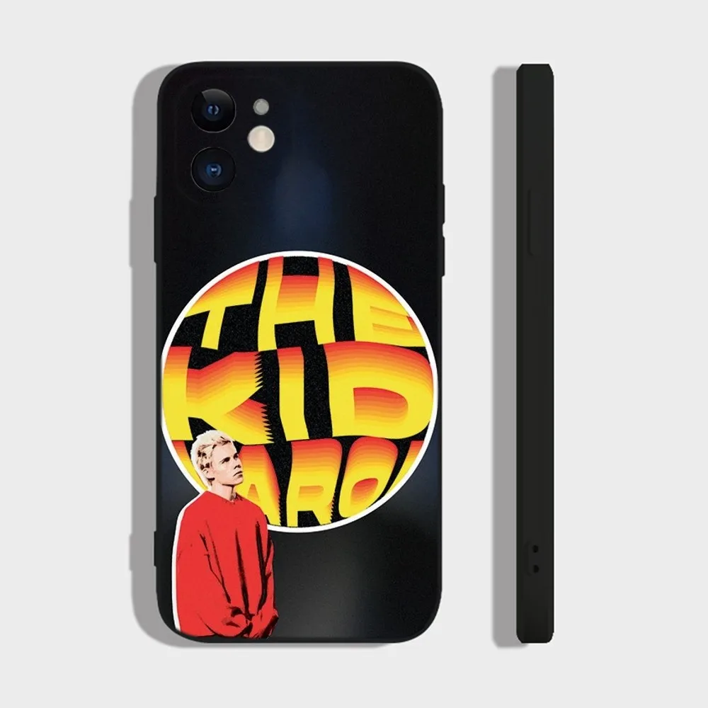 Singer The K-Kid LAROI Phone Case For iPhone 14,13,12 Mini 11 Pro XR,X,XS,MAX 6S,7,8 Plus Silicone Cover Soft black image 2