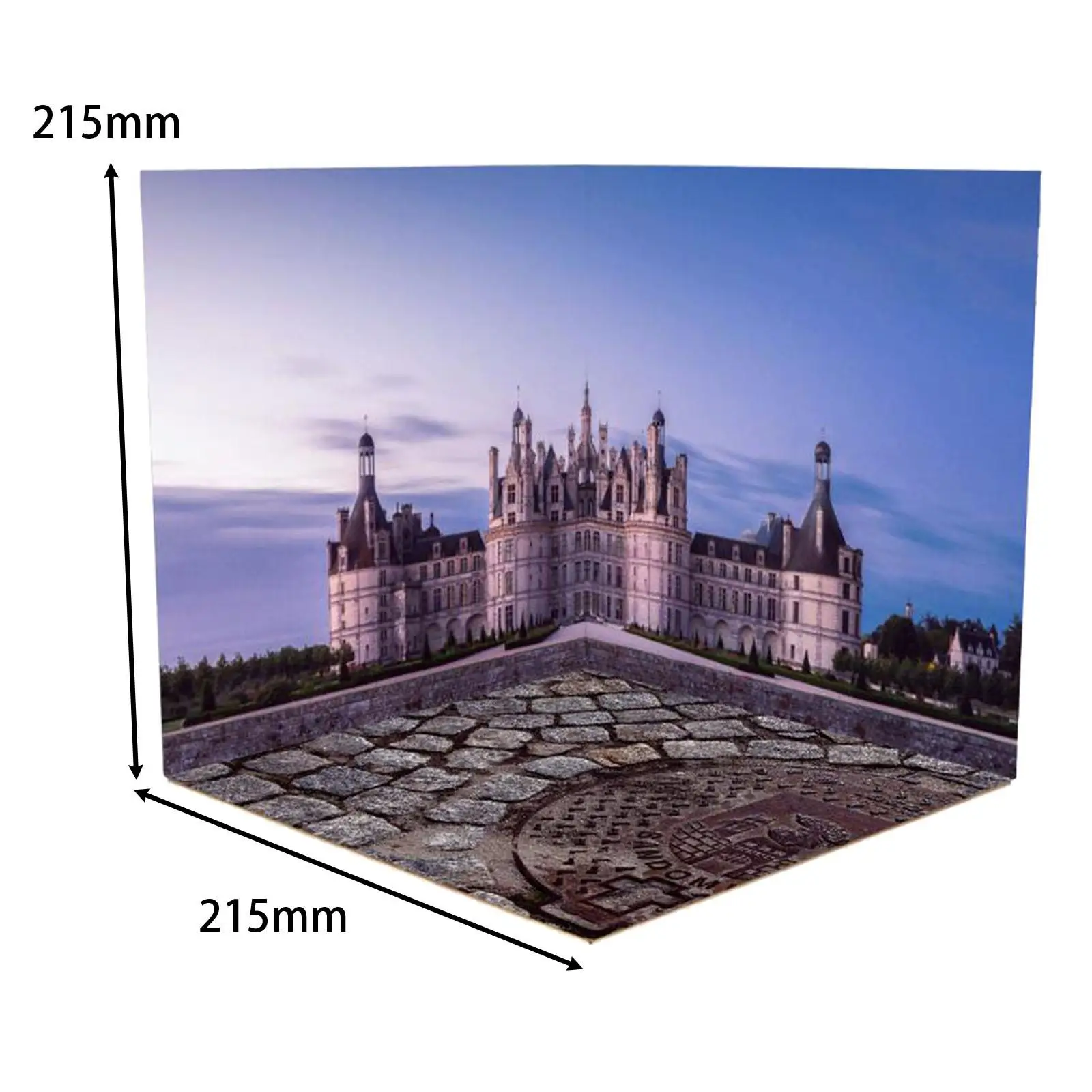 نموذج مشهد خلفية بمقياس 1/12 لشخصيات الحركة لعبة مشهد السيارة