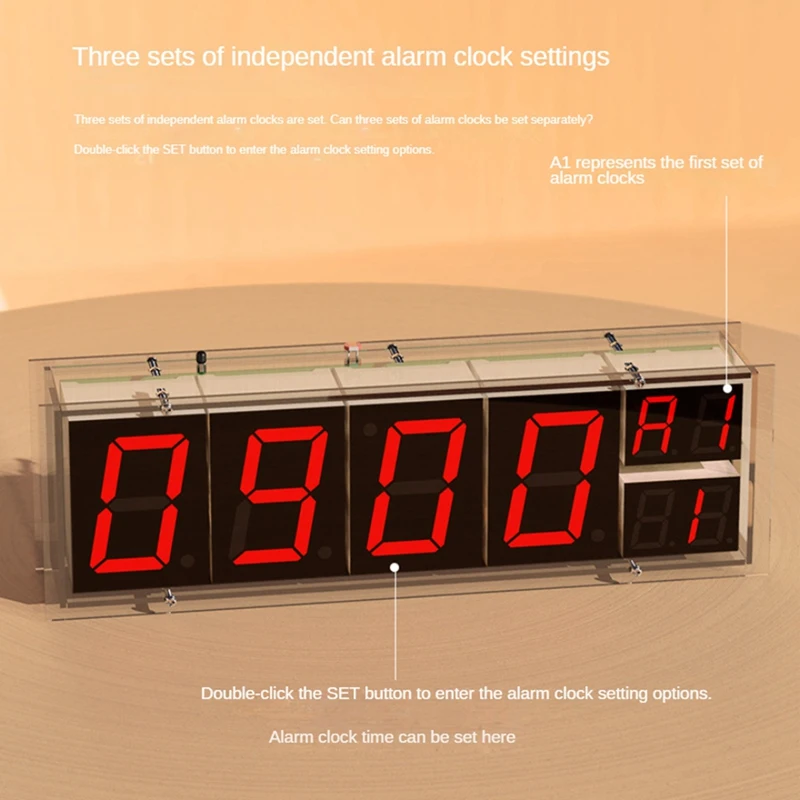 ESP8266 WIFI Uhr Netzwerk Timing Digital Display LED Dot Matrix Uhr ROT GRÜN ZEIT Display