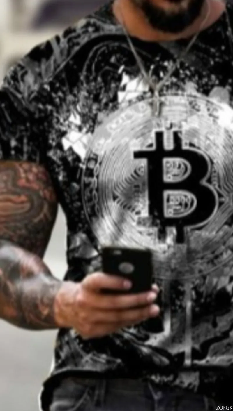 جديد شخصية الرياضة عملة ذهبية سليم صالح مطبوعة الصيف أزياء تنوعا جولة الرقبة قصيرة الأكمام تي شيرت #6