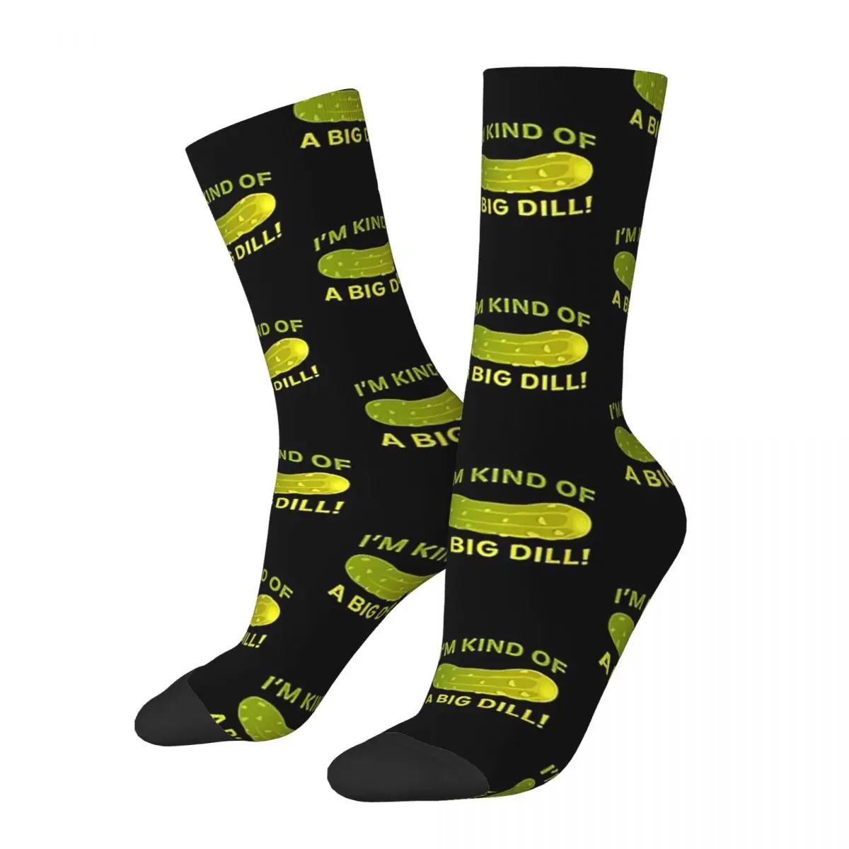 

I'm Kind Of A Big Dill Socks Harajuku Sweat Absorbing Stockings All Season Long Socks Accessories for Man Woman Birthday Present