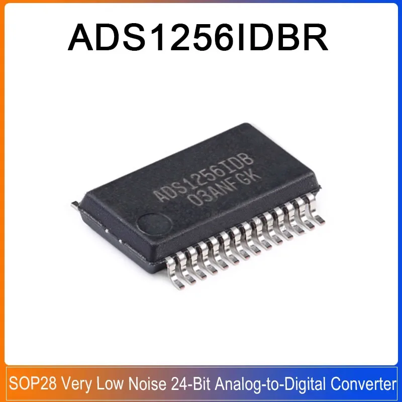 1/5/20PCS ADS1256 SSOP-28 ADS1256IDBR ADS1256IDB ADS Very Low Noise 24-Bit Analog-to-Digital Converter Chip