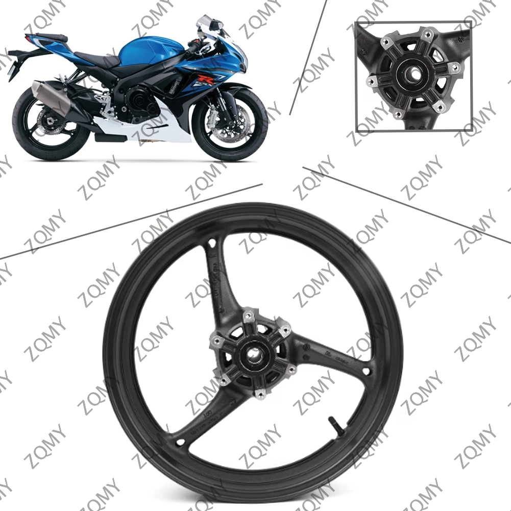 Aluminum Motorcycle Front Wheel Rim For Suzuki GSXR600 GSXR750 GSXR600 2011 2012 2013 2014 2015 2016 2017 2018