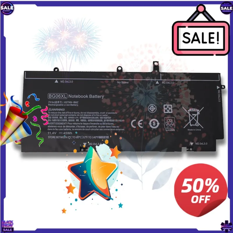 SWZY BG06XL Laptop Battery for HP EliteBook 1040G3 P4P90PT HSTNN-Q99C HSTNN-IB6Z 804175-1B1 804175-1C1 804175-181 Compatible Bat