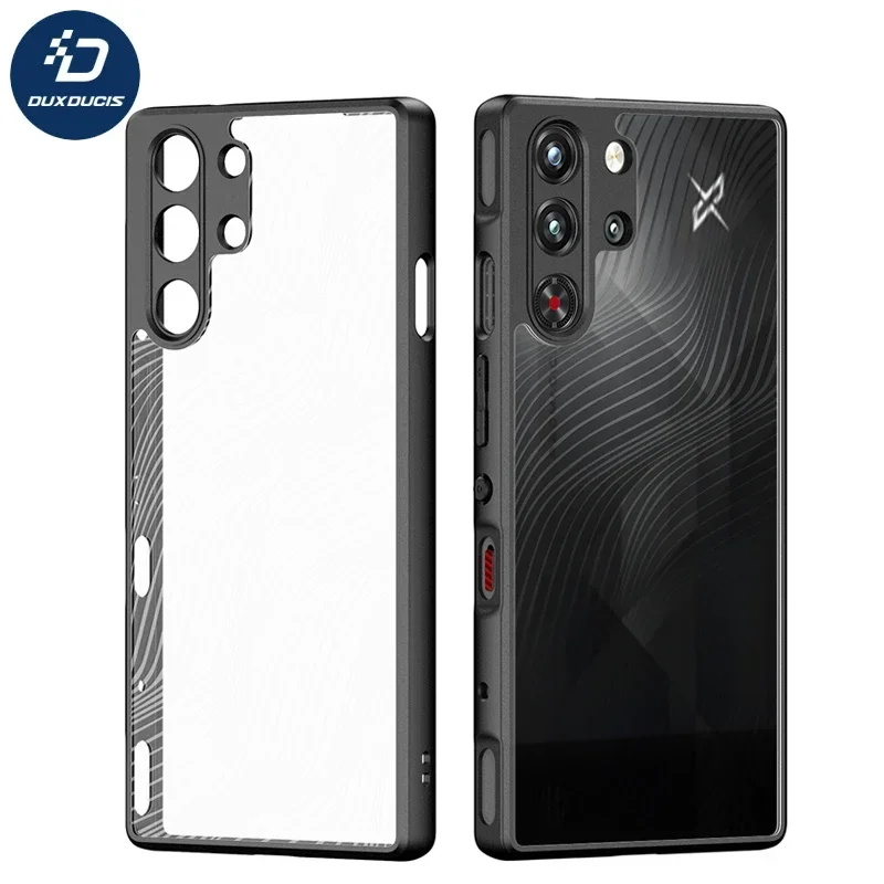 For ZET Nubia Red Magic 10 Pro Plus DUX DUCIS Aimo Shockproof PC+TPU Flowing Line Matte Anti-fingerprint Cover for Magic10 Pro